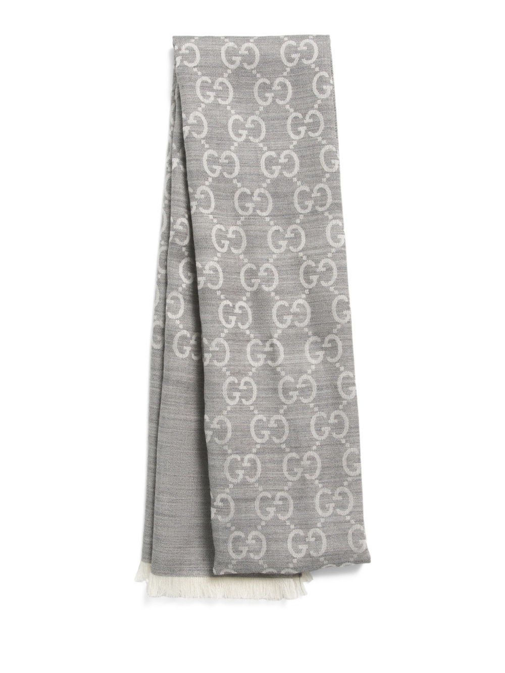 Gucci Wool And Silk Blend Luxury Scarf - Picture 2 of 5